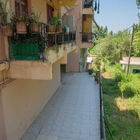 Apartment 35sm In Kanoni Next To Mon Repo And Pontikonisi *